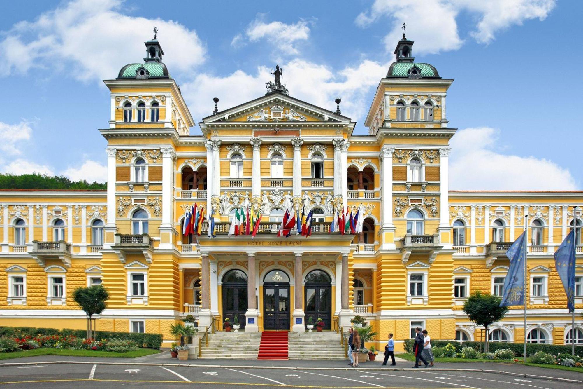 فندق Ensana Nove Lazne Mariánské Lázně المظهر الخارجي الصورة